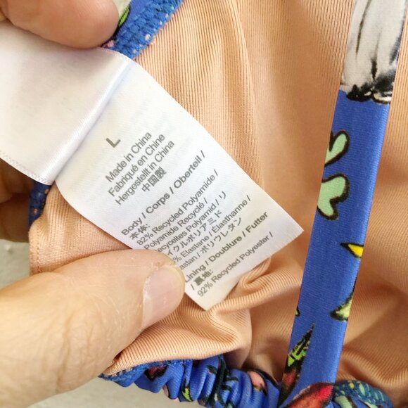 Dauphinette X J. CREW Bikini Set in Cornucopia Floral Size L/ XL - Picture 7 of 16